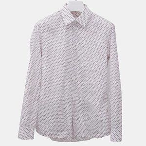 Prada Cotton Geometric Print Shirt